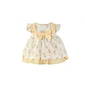 Miranda Baby Girl Yellow Printed Dress